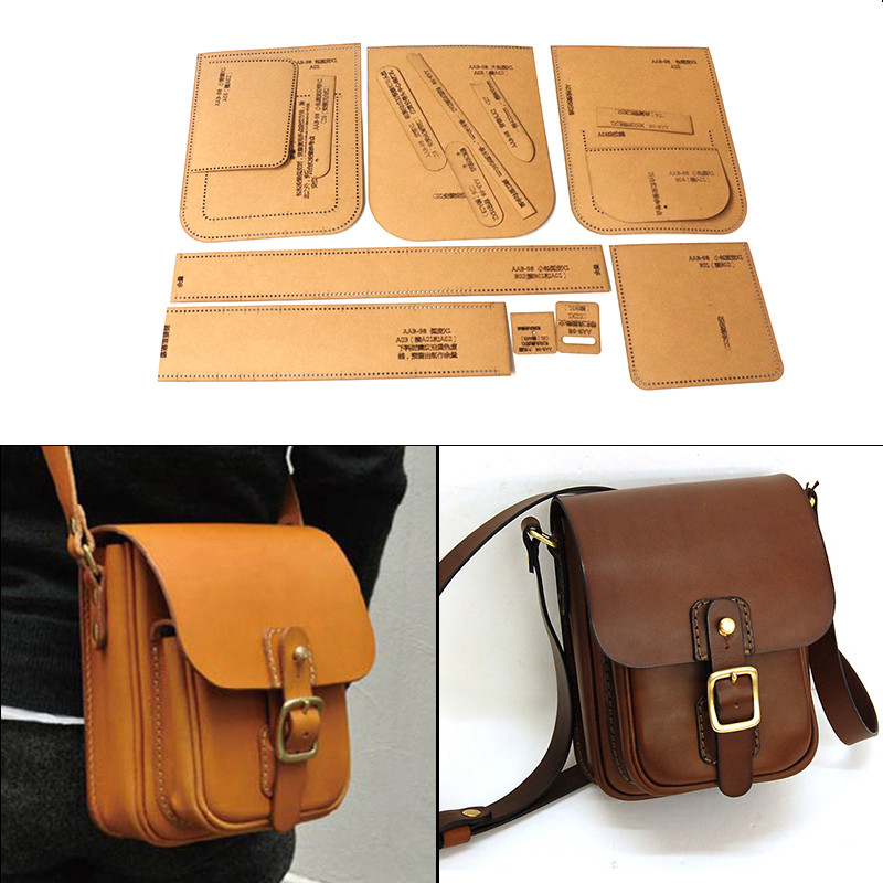 DIY Leather Craft Shoulder Bag - Leatherwork Templates review and price