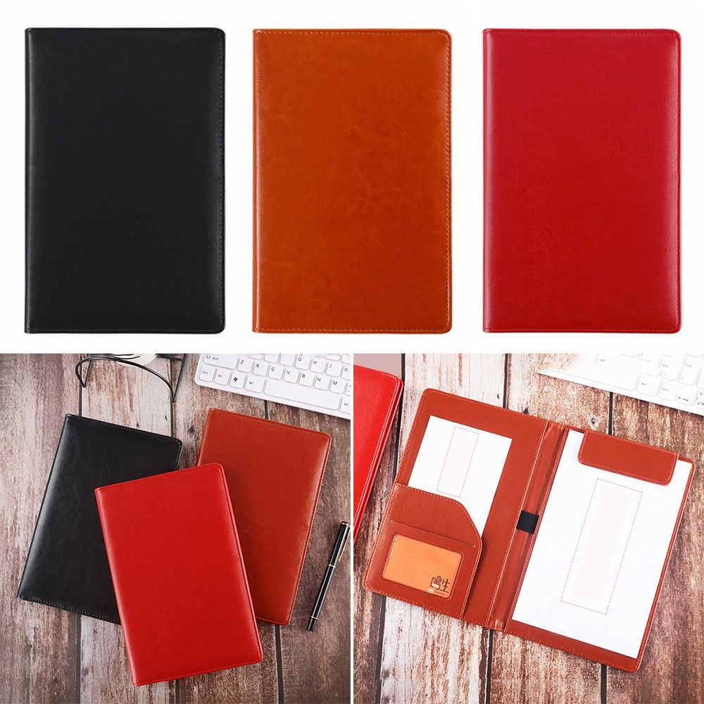 PU Leather A5 File Folder With - Leather Work Folder review and price