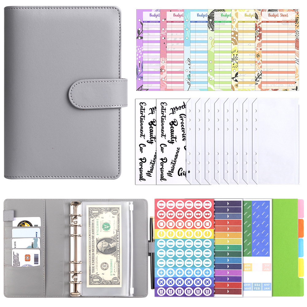 A6 Macaron PU Leather Binder N - Leatherwork Books review and price