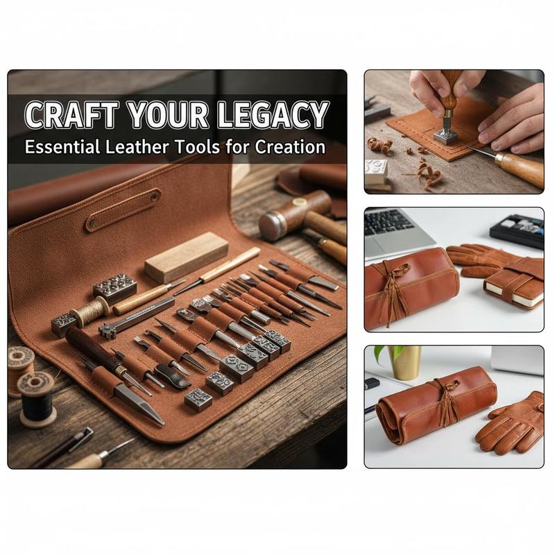 72 PCS Leather Crafting Suppli - Leather Workshop review and price