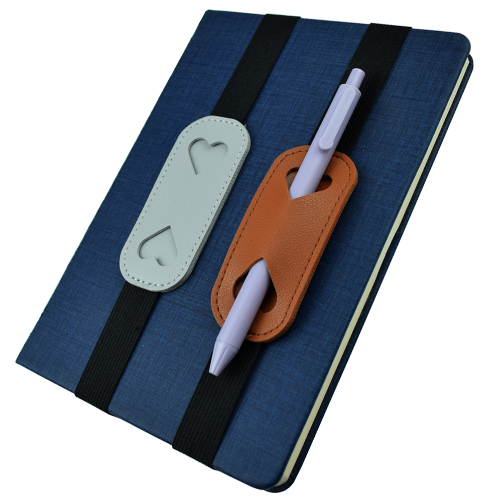 Elastic PU Leather Pen Holder  - Leatherwork Books review and price