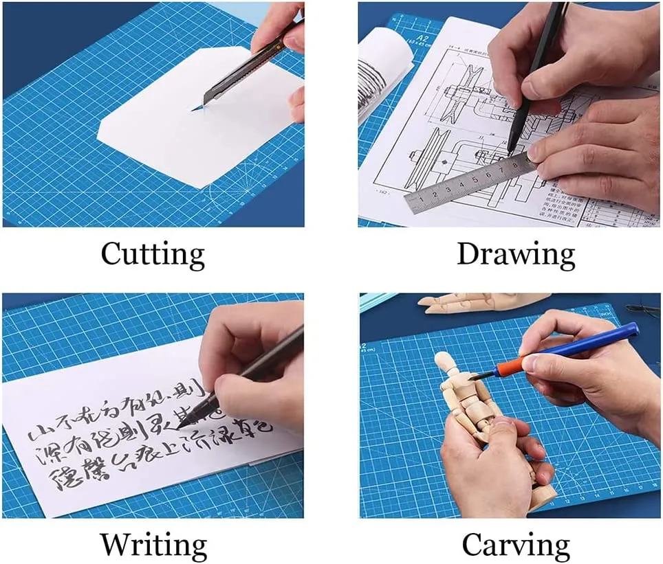 A3 A4 A5 PP Cutting Mat Workbe - Leatherwork Books review and price