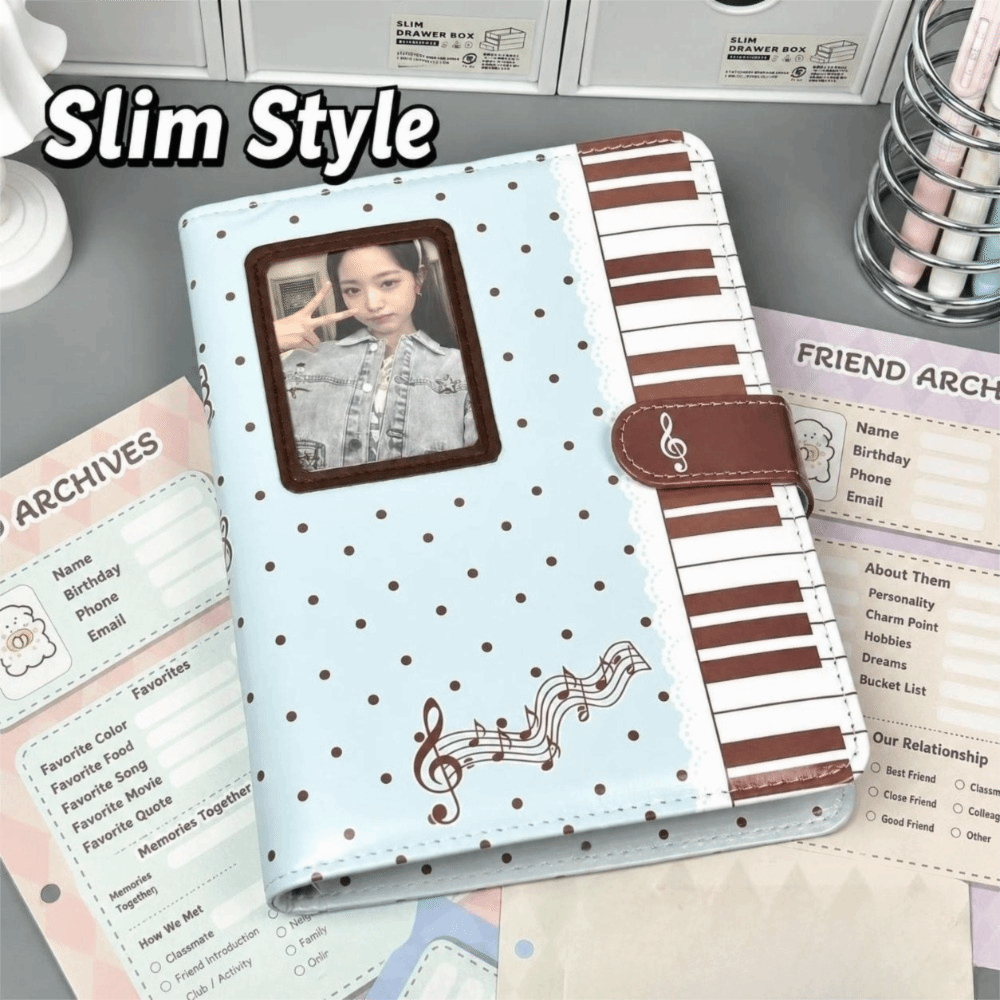 Ins Polka Dot Piano Binder Not - Leatherwork Books review and price