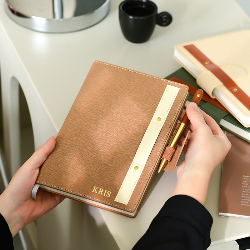Engraving PU Cover A5 Notebook - Leatherwork Books review and price