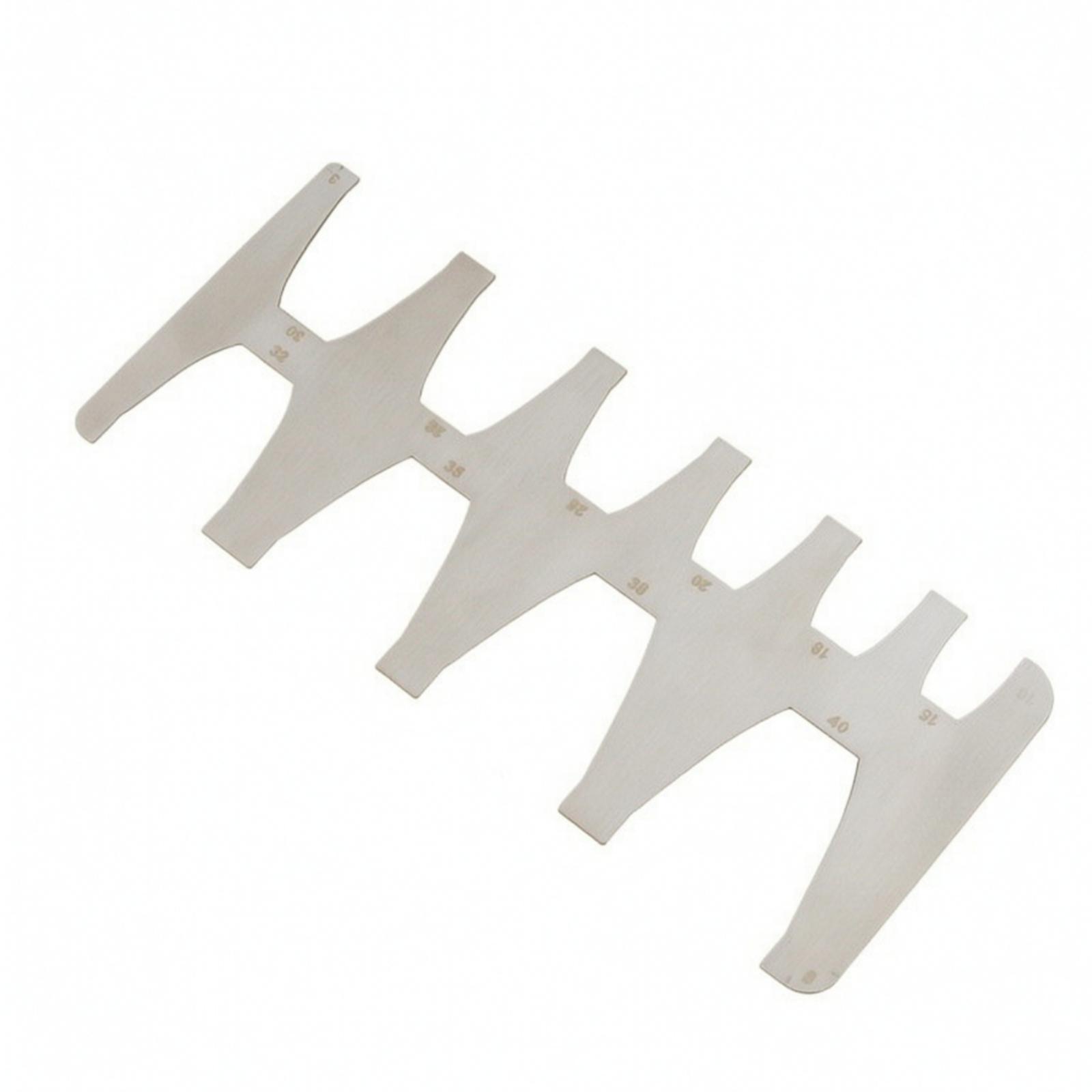 Belt-End Template Ruler 1.2 Mm - Leatherwork Templates review and price