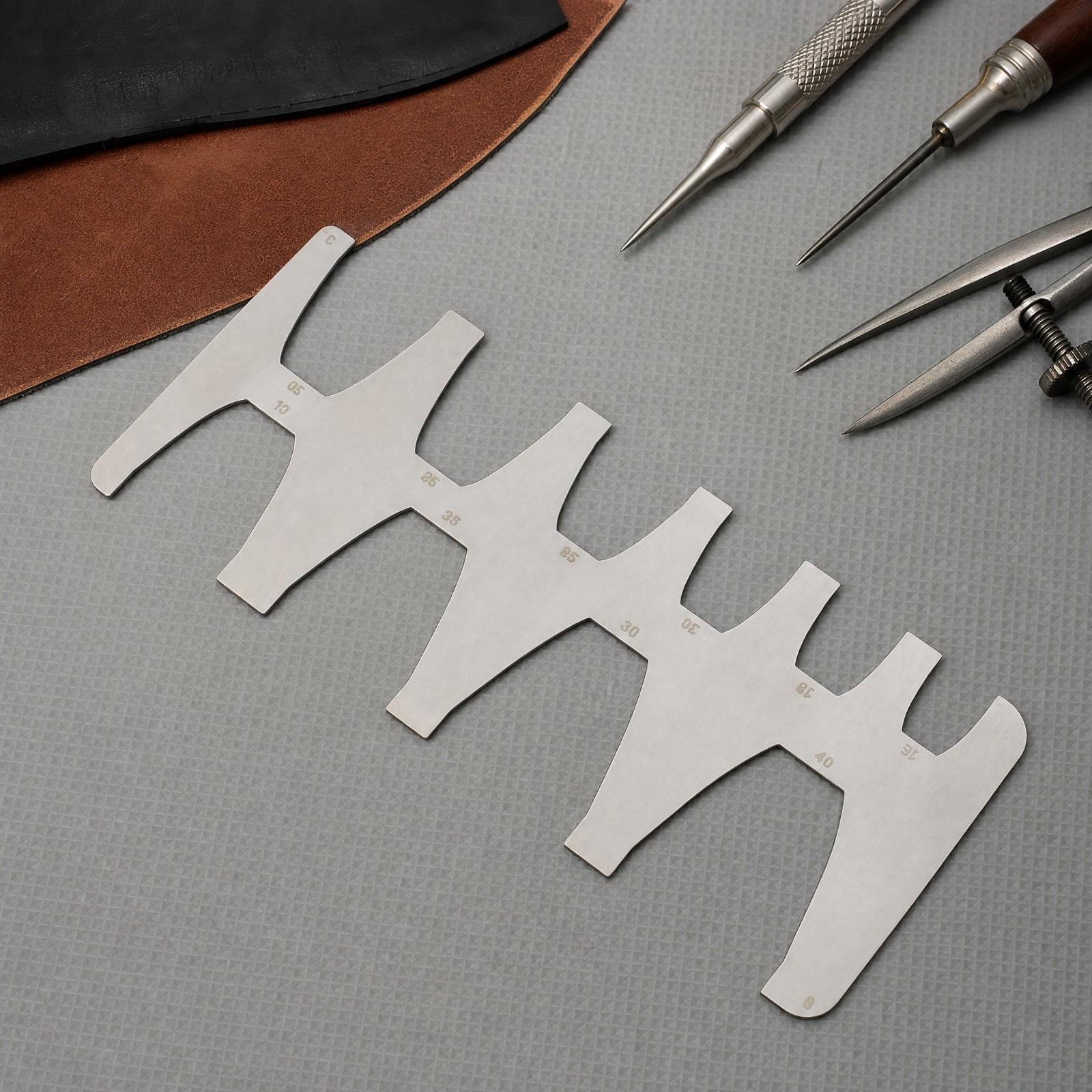 Belt-End Template Ruler 1.2 Mm - Leatherwork Templates review and price
