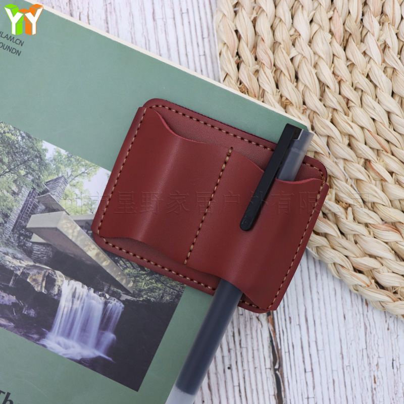 Portable PU Leather Pen Holder - Leatherwork Books review and price