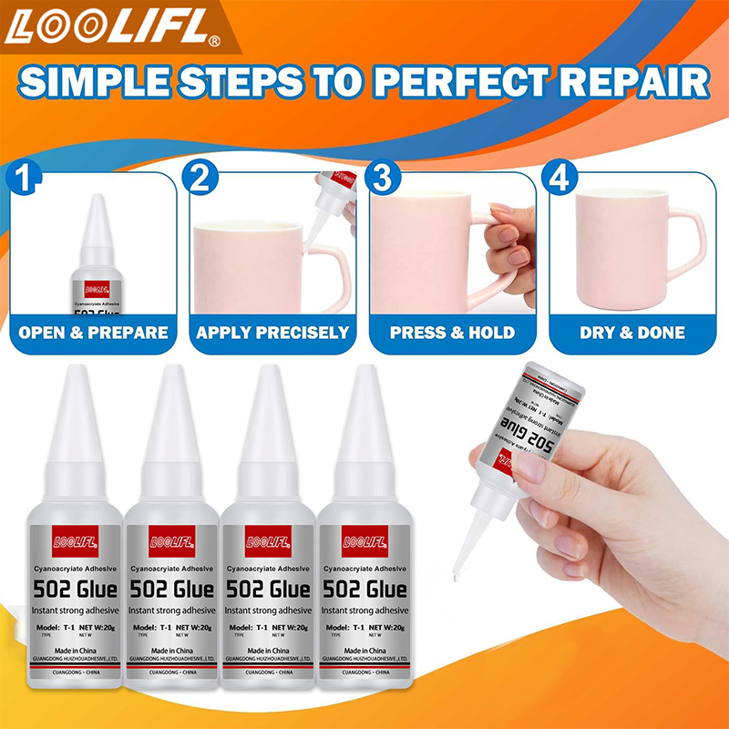 1-3pcs,20ml,502 super glue, qu - Leather Workshop review and price