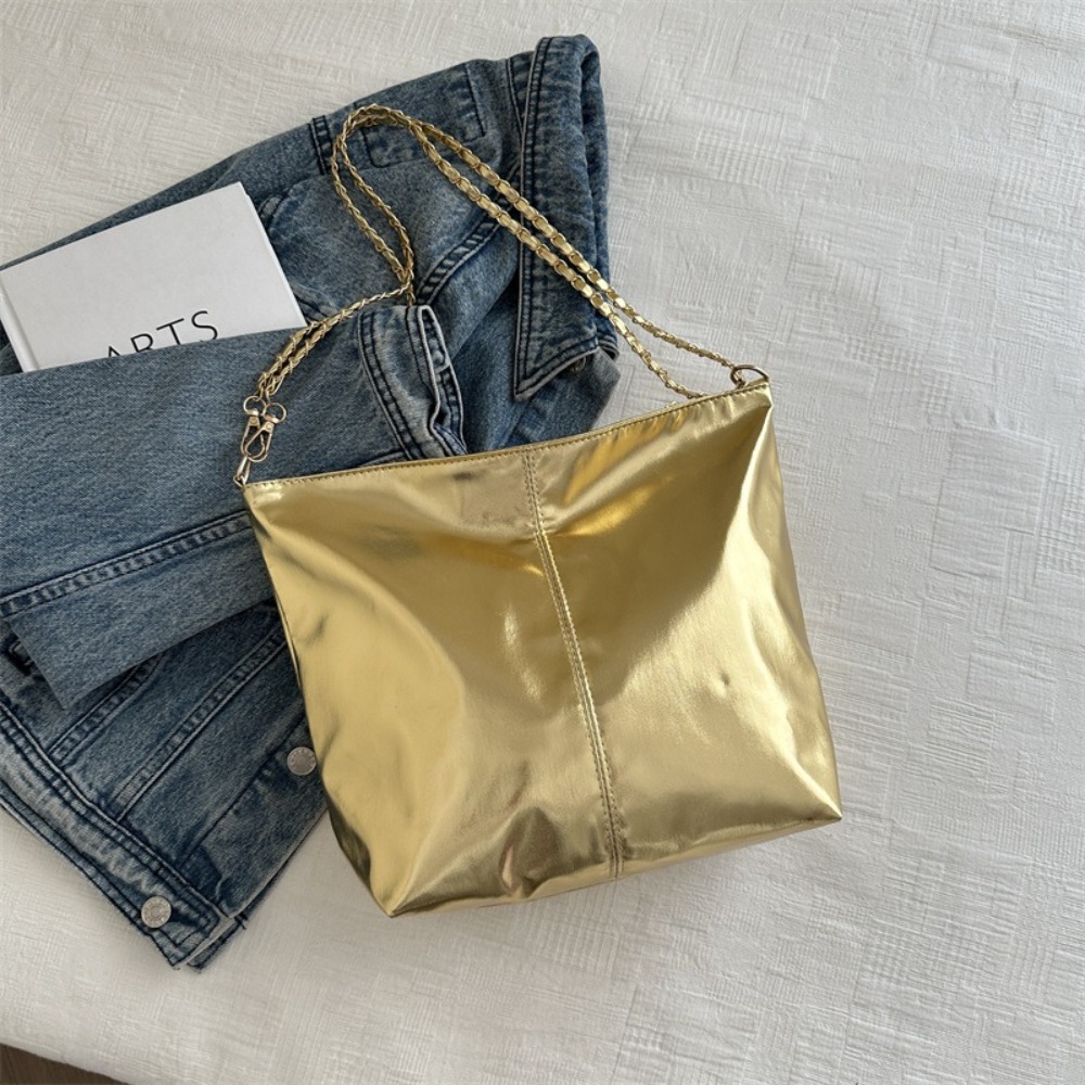 Retro Shiny PU Leather Tote Ba - Leatherwork Wallet review and price
