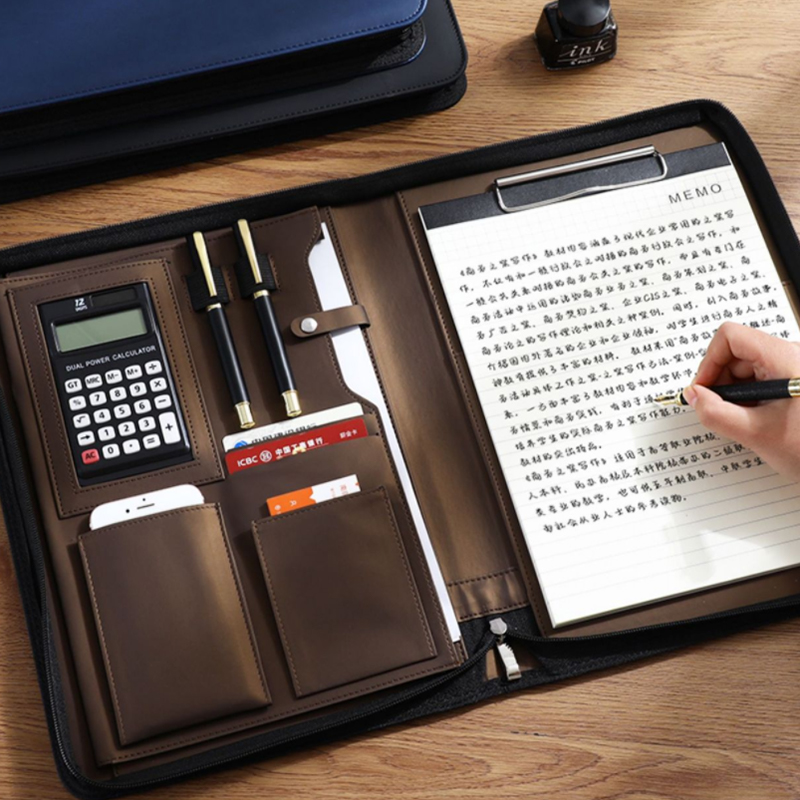 Multifunctional A4/A5 PU Leath - Leather Work Folder review and price