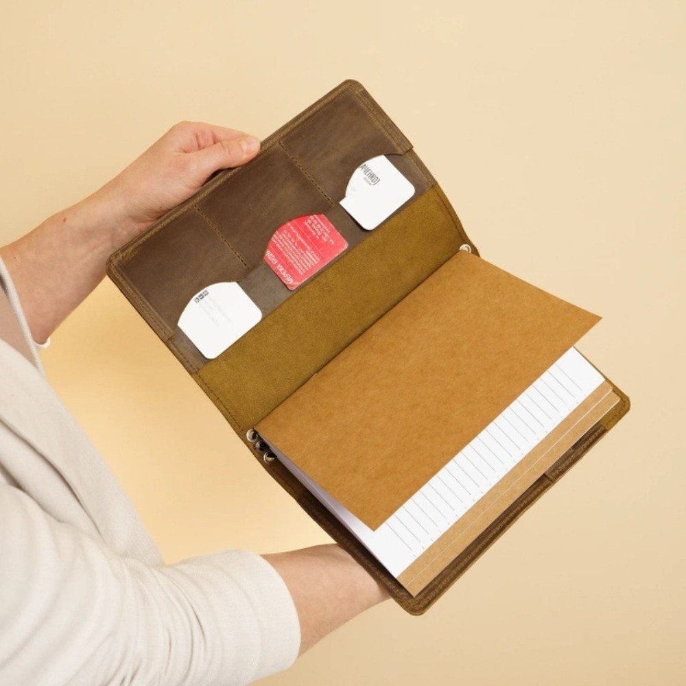 A5 Notebook Organizer Loose Le - Leatherwork Books review and price