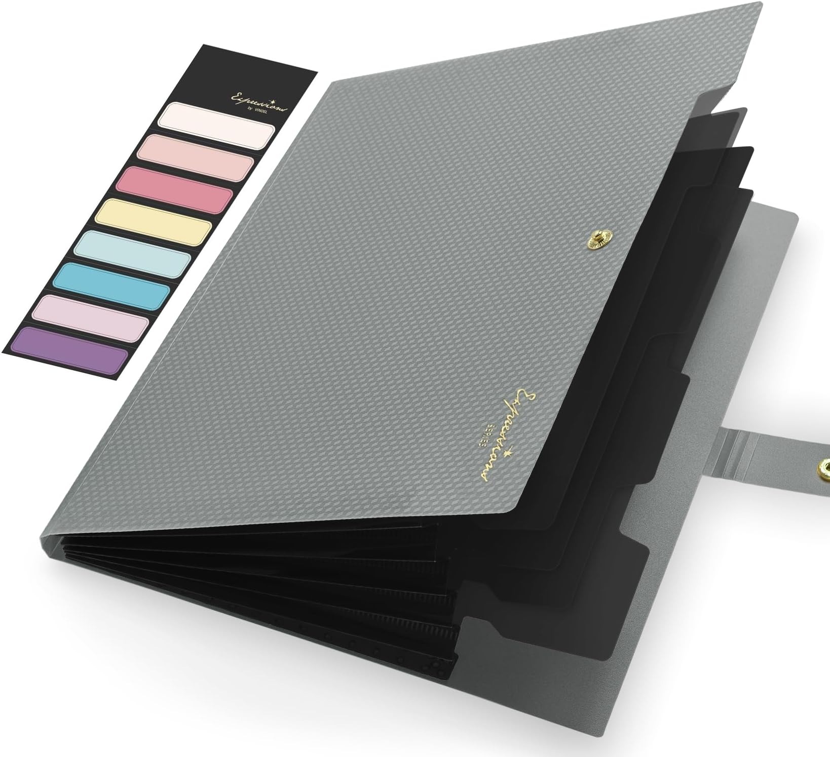 Expanding File Folder,5 Pocket - Leather Work Folder review and price
