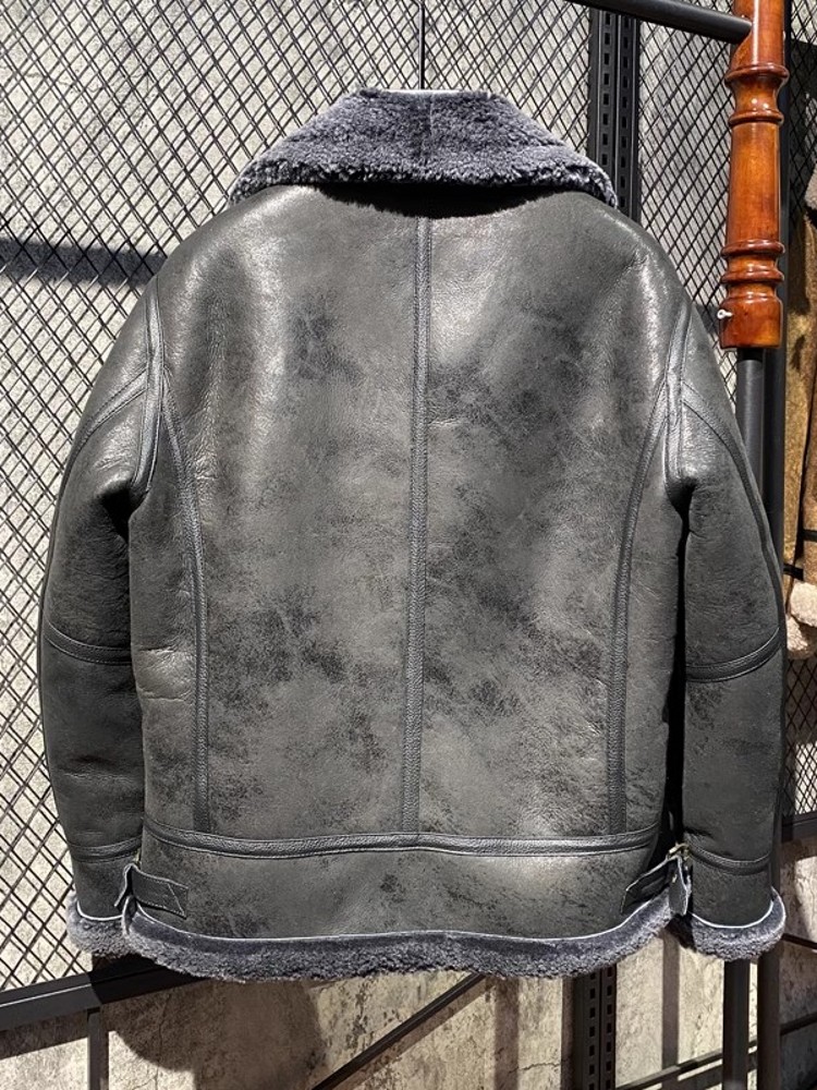 Men Winter Warm Wool Lining Sh - Leather Work Jacket With Hood review and price