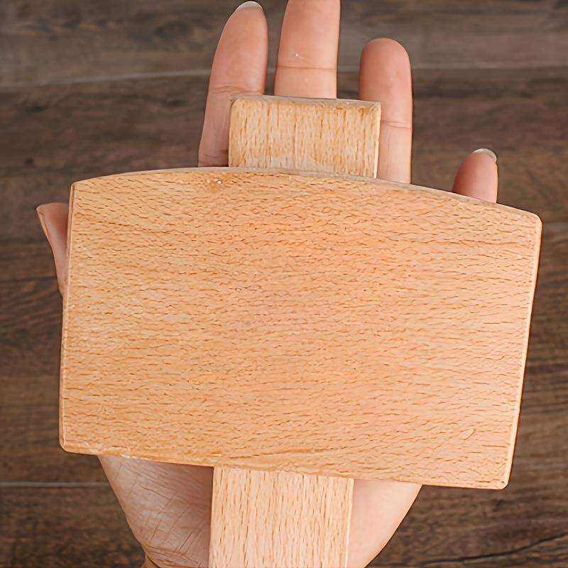 1Pc DIY Leather Beech Solid Wo - Leatherwork Books review and price