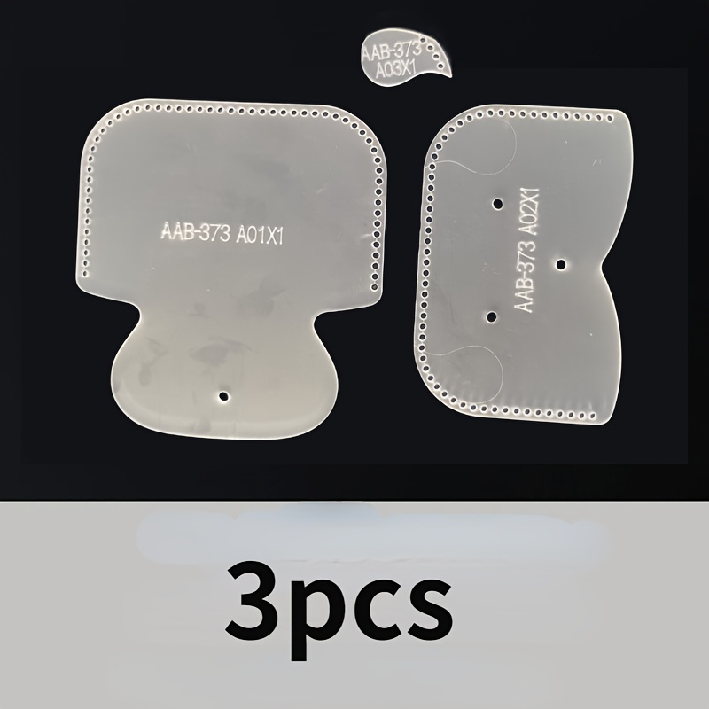 3pcs DIY Mini Wallet Stencil S - Leatherwork Templates review and price