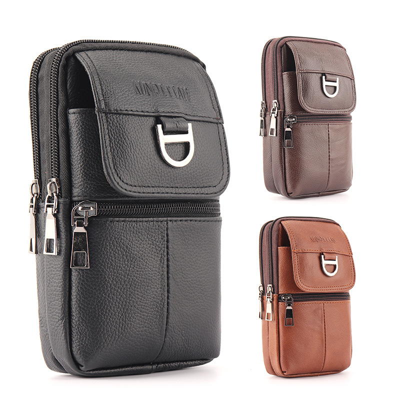 Men's Leather Waist Bag - Larg - Leatherwork Wallet review and price