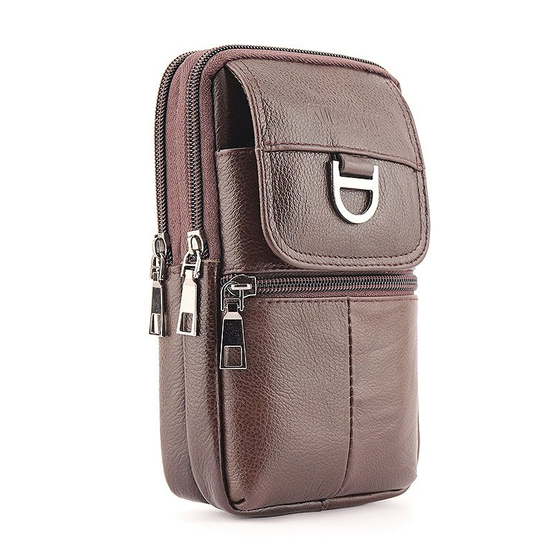 Men's Leather Waist Bag - Larg - Leatherwork Wallet review and price